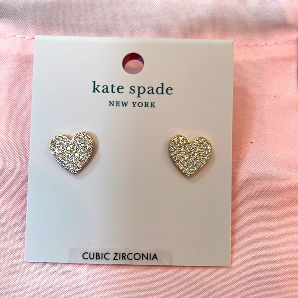 NWT, Kate Spade Yours Truly Earrings